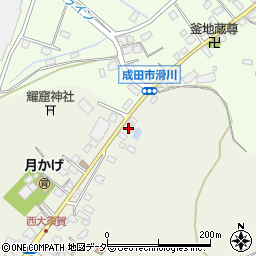 千葉県成田市西大須賀7周辺の地図