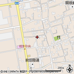 埼玉県草加市柿木町556周辺の地図