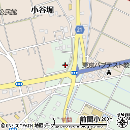 埼玉県三郷市前間148-1周辺の地図