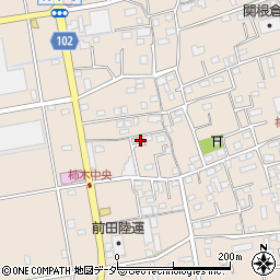 埼玉県草加市柿木町557周辺の地図