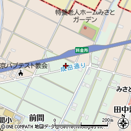 埼玉県三郷市前間309周辺の地図