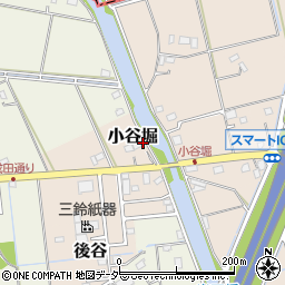 埼玉県三郷市小谷堀35周辺の地図