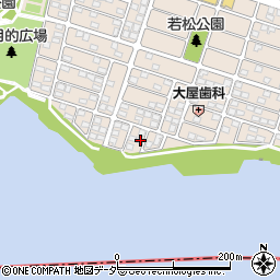 千葉県我孫子市若松122-5周辺の地図