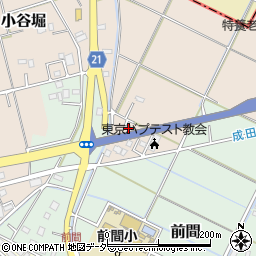 埼玉県三郷市小谷堀394周辺の地図