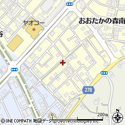 千葉県流山市おおたかの森南2丁目37-2周辺の地図