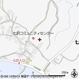 千葉県成田市七沢158-1周辺の地図
