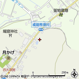 千葉県成田市西大須賀4周辺の地図