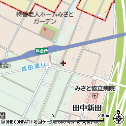 埼玉県三郷市小谷堀575周辺の地図