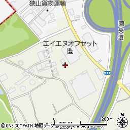 埼玉県狭山市笹井694-1周辺の地図