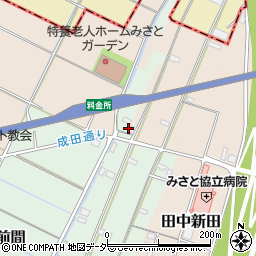 埼玉県三郷市前間421周辺の地図