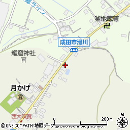 千葉県成田市西大須賀5周辺の地図