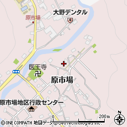 埼玉県飯能市原市場735-3周辺の地図