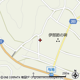 長野県伊那市西箕輪与地6089周辺の地図