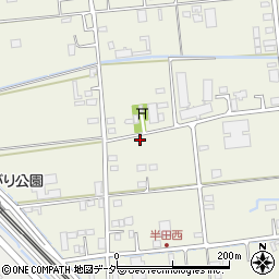 埼玉県三郷市半田234周辺の地図