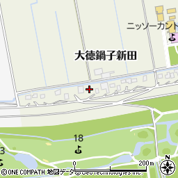 茨城県稲敷郡河内町大徳鍋子新田203周辺の地図
