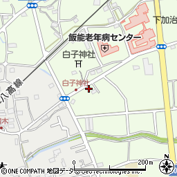 埼玉県飯能市下加治171周辺の地図