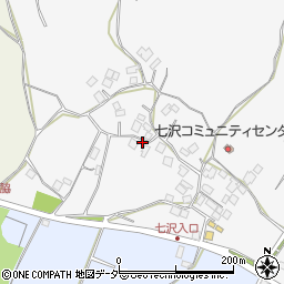 千葉県成田市七沢140周辺の地図
