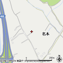 千葉県成田市名木646周辺の地図