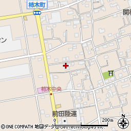 埼玉県草加市柿木町617周辺の地図