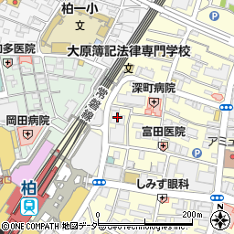 東京海上日動火災保険株式会社　京葉支店柏支社周辺の地図