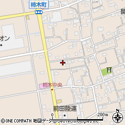 埼玉県草加市柿木町618-2周辺の地図