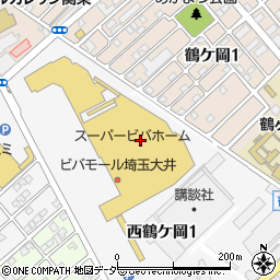 mister Donut IY埼玉大井 ショップ周辺の地図