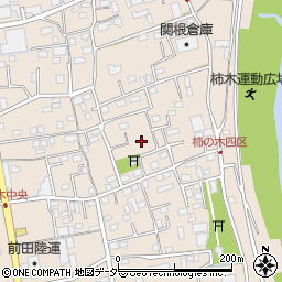 埼玉県草加市柿木町578周辺の地図