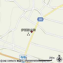 長野県伊那市西箕輪与地6098周辺の地図