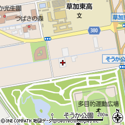 埼玉県草加市柿木町663周辺の地図