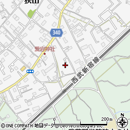 埼玉県狭山市狭山10周辺の地図