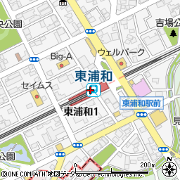 埼玉県さいたま市緑区周辺の地図
