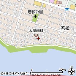 千葉県我孫子市若松116-7周辺の地図