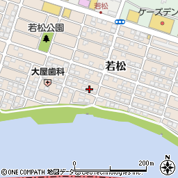 千葉県我孫子市若松146-11周辺の地図