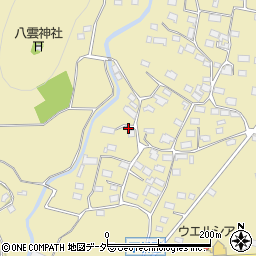 山梨県北杜市大泉町谷戸4034周辺の地図