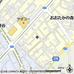 千葉県流山市おおたかの森南2丁目36-12周辺の地図