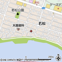 千葉県我孫子市若松146-10周辺の地図