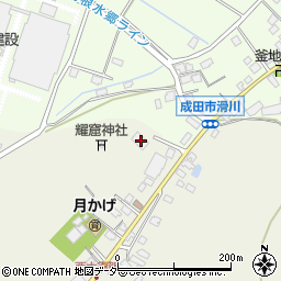 千葉県成田市西大須賀1891周辺の地図