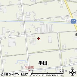 埼玉県三郷市半田周辺の地図