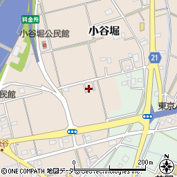 埼玉県三郷市後谷307周辺の地図