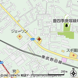 オフハウス柏豊四季店周辺の地図