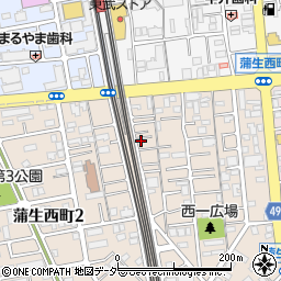 フォーレスト弐番館周辺の地図