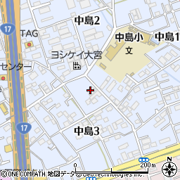 株式会社浦和寿　本社周辺の地図