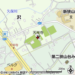埼玉県狭山市沢5周辺の地図