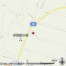 長野県伊那市西箕輪与地5990周辺の地図