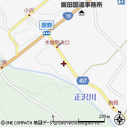 長野県木曽郡木曽町日義4854-4周辺の地図