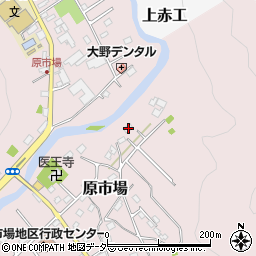 埼玉県飯能市原市場703周辺の地図