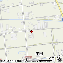 埼玉県三郷市半田632周辺の地図