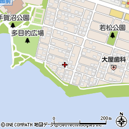 千葉県我孫子市若松127-10周辺の地図