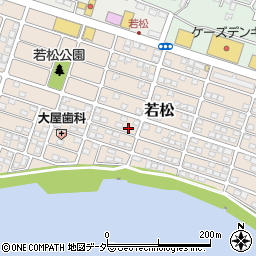 千葉県我孫子市若松145-14周辺の地図