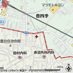 有限会社アキヤマ花店　本店周辺の地図